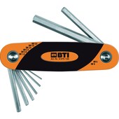 Winkel-Schraubendreher Klapphalter 6-kant, SW 1,5 - 8 mm